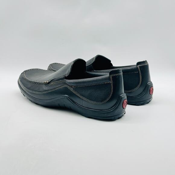 Cole Haan Shoes Mens 11 Black Leather Loafers Casual Driving Comfort Moccasin - Picture 6 of 12